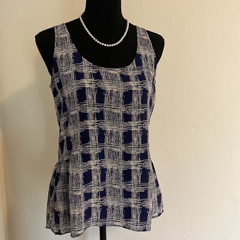 Sleeveless fossil blouse